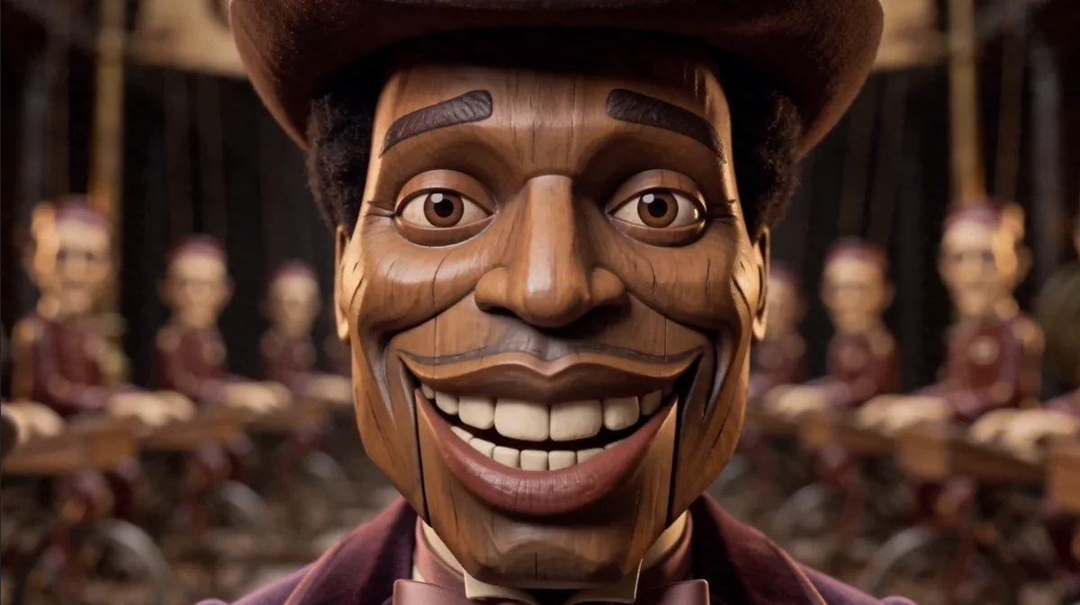 Ansem smiling